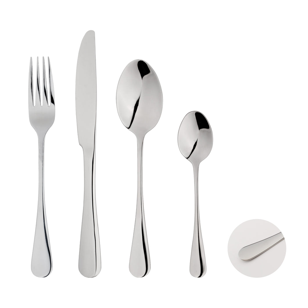 Cutlery Sets Stainless Steel Gold 16 24 32 piece Set Glim&Glam