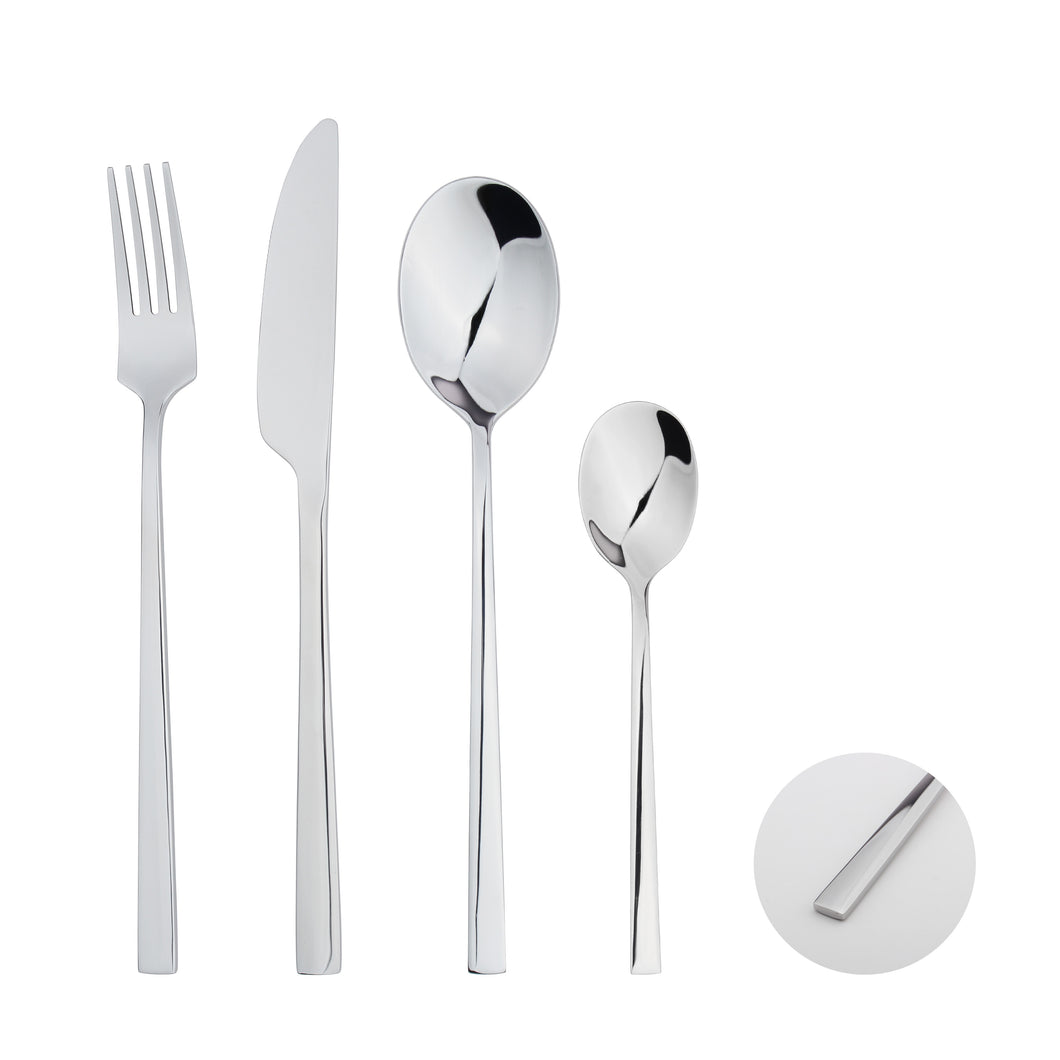 Cutlery Sets Stainless Steel Stylish Set Silver Glim&Glam