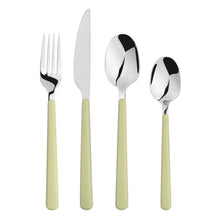 Load image into Gallery viewer, Cutlery Sets Stainless Steel Olive Green ABS Handle
