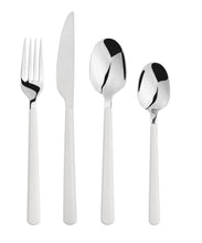 Load image into Gallery viewer, Cutlery Sets Stainless Steel White ABS Handle
