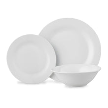 Load image into Gallery viewer, Dinner Set Plates Bowls Dinerware White Porcelain Microwave Dishwasher Safe Gift
