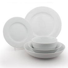 Load image into Gallery viewer, Dessert Plates Set Porcelain White Kitchen Microwave Dishwasher Safe
