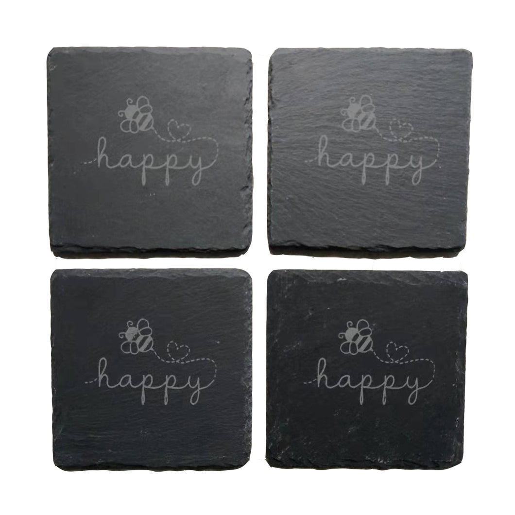 Slate Coasters Square 