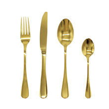 Load image into Gallery viewer, cutlery sets gold glim&amp;glam
