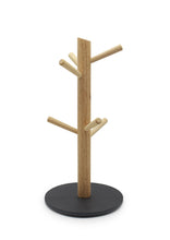 Load image into Gallery viewer, Mug Tree Stand Wooden Slate 6 Cup Rack Kitchen Counter Holder Organiser Xmas Van Gogh
