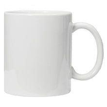 Load image into Gallery viewer, Coffee Mug White Large Ceramic Mug Personalised Mug Cup Tea 350ml
